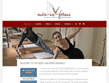 Tablet Screenshot of pilates-duesseldorf.net